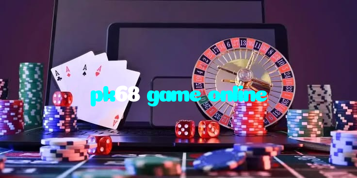 pk68 game online casino presented on mobile device in Pakistan with slots and live games